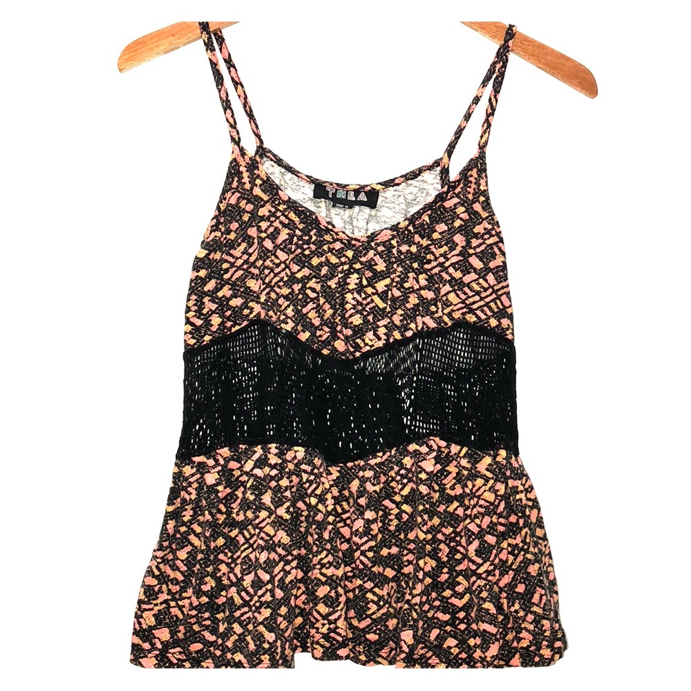 Vintage Urban Outfitters (2011) Multi color ruffle cami